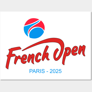 French Open 2025 Posters and Art
